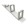 PASAHILOS 19" 1Ux5 GANCHOS PLASTICO 7cmG