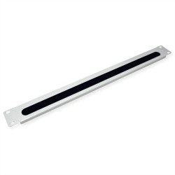 PASAHILOS 19" CON CEPILLO CERRADO GRIS
