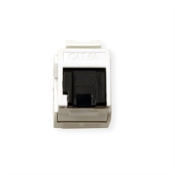 CONECTOR RJ45 HEMBRA UTP CAT6A CON G/POL