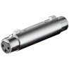 ADAPTADOR XLR3 HEMBRA-HEMBRA