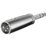 ADAPTADOR XLR3 M-JACK 6,3 M ST