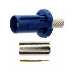 CONECTOR FAKRA TIPO C SMB MACHO AZUL