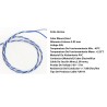 CABLE 2X1mm2 BLANCO-AZUL TRENZADO