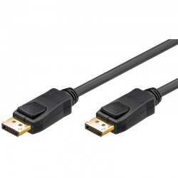 CABLE DISPLAYPORT M-M 1MTS NEGRO v1.1