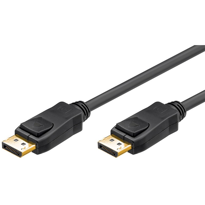 CABLE DISPLAYPORT M-M 1MTS NEGRO v1.1