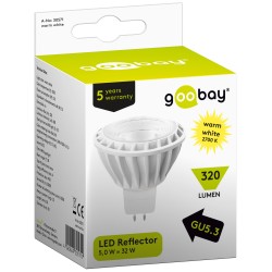 LAMPARA LED TIPO HALOGENA 5W12V 2700KGU