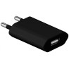 ALIMENTADOR 220V 1xUSB 1A NEGRO APPLE