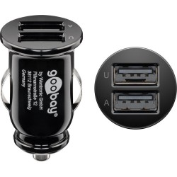ALIMENTADOR MECHERO 2xUSB 2,1A