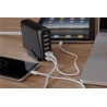 ALIMENTADOR MULTICARGADOR 6xUSB 8A NEGRO