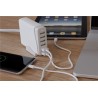ALIMENTADOR MULTICARGADOR 6xUSB 8A BLANC
