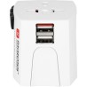 ADAPTADOR VIAJE UNIVERSAL UK USA + 2xUSB