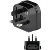 ADAPTADOR DE EUROPA A UK NEGRO SIN TT