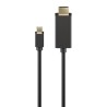CABLE MINIDP M-HDMI M 2M NEGRO 4K@60Hz