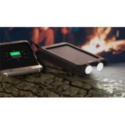 POWERBANK 8.000 mAh+CARGA SOLAR+LINTERNA