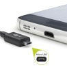 ALIMENTADOR 220V MICRO USB B 3A NEGRO15W