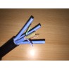CABLE 4xUTP CAT6 NEGRO GOMA