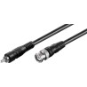 CABLE RG59 BNC M-RCA M 2MTS NEGRO