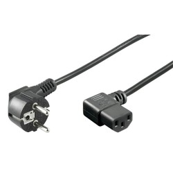 CABLE ALIMENTACION RED-CPU C13 CODO 2M