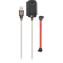 CABLE ADAP USB A SATA IDE + ALIMENTACION