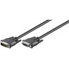 CABLE DVI-D (24+1) M-H 2MTS NEGRO
