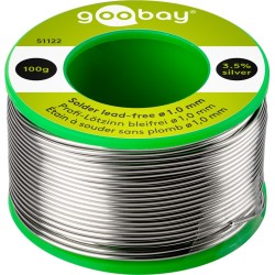 ROLLO ESTAÑO 1mm SIN PLOMO 100gr