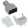 CONECTOR RJ45 MACHO FTP CAT6 AMP (3 PZ)