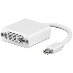 ADAPTADOR MINIDP M-DVI H 10cm BLANCO
