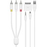 CABLE APPLE IPHONE 30P a VIDEO+AUDIO RCA