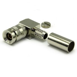 CONECTOR 1.0/2.3 MACHO 0.6/2.8 CODO