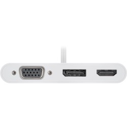 ADAPTADOR USB C M-VGA+HDMI+DP