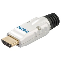 CONECTOR HDMI MACHO SOLDAR + CARCASA MET