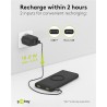 POWERBANK 10.000 mAh 2 SALIDAS USB+USB C