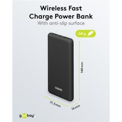 POWERBANK 10.000 mAh 2 SALIDAS USB+USB C