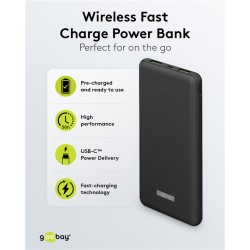 POWERBANK 10.000 mAh 2 SALIDAS USB+USB C