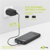 POWERBANK 10.000 mAh 2 SALIDAS USB+USB C