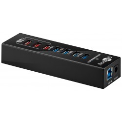 HUB USB 7 PUERTOS V.3.0 +...