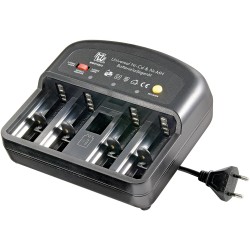 CARGADOR DE PILAS AA  AAA,C,D y 9V