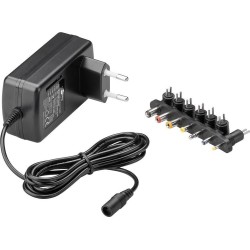 ALIMENTADOR UNIVERSAL 12-24V 1,5A 24W
