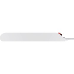 REGLETA 4 TOMAS SCHUKO+INT+2xUSB BLANCA