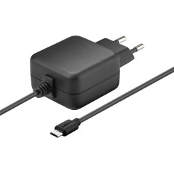 ALIMENTADOR 220V MICRO USB B 3,1A NEGRO