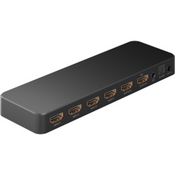 SWITCH HDMI 4 ENTRADAS 2 SALIDAS+MANDO4K