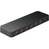 SWITCH HDMI 4 ENTRADAS 2 SALIDAS+MANDO4K