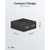 SWITCH HDMI 2 ENTRADAS 1 SALIDA "BOTON"