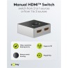 SWITCH HDMI 2 ENTRADAS 1 SALIDA "BOTON"