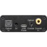 CONVERTIDOR AUDIO TOSLINK a MINIJACK-RCA