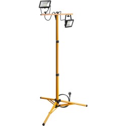 FOCO DOBLE LED PORTATIL+TRIPODE IP65 40W