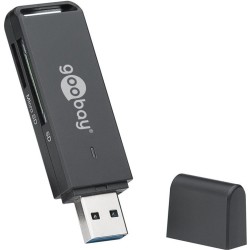 LECTOR USB 3.0 TARJETAS SD SDHC SDXC MSD