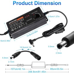 ALIMENTADOR UNIVERSAL 3-24V 5A 120W