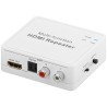 EXTRACTOR HDMI AUDIO ESTEREO 2xRCA+TOSLI