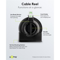 ENROLLADOR CABLE COCHE ELECTRICO TYPE 2